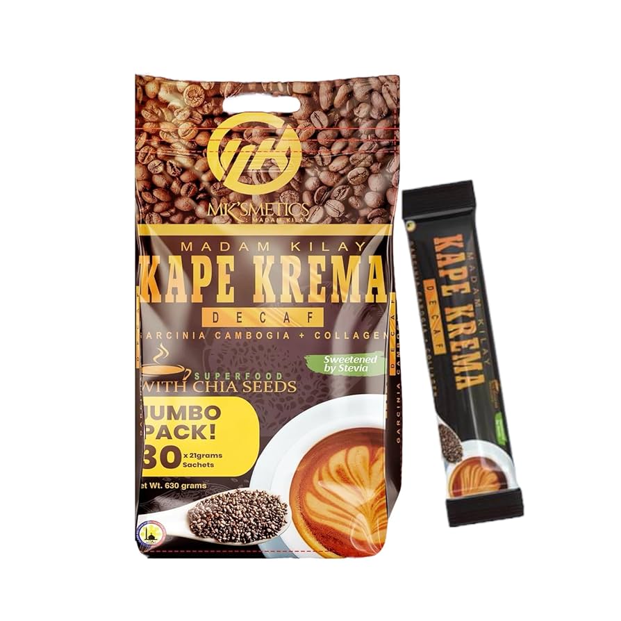 Amazon.com: Madam Kilay JUMBO KAPE KREMA Decaf Coffee (30